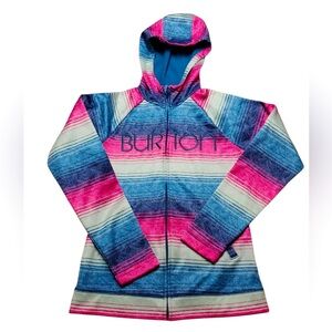 Burton Women’s Med Fleece Lined Full Zip Up Hoodie- slim fit, snowboarding 🏂